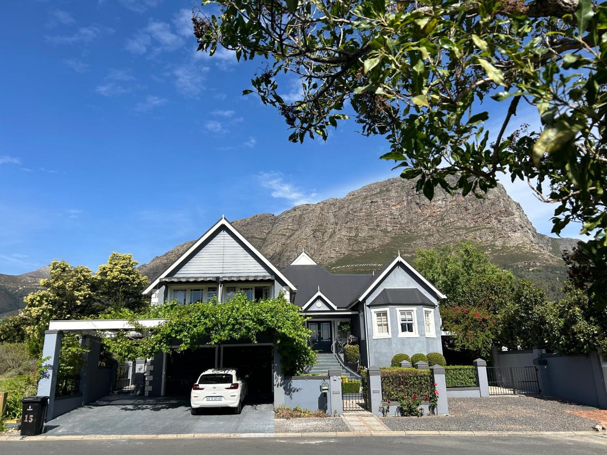 Mont Vue Manor - Rooms For Two Franschhoek Exteriér fotografie